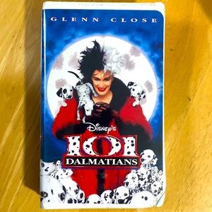 101 Dalmations (1996) Live Action - Glenn Close - VHS Tape